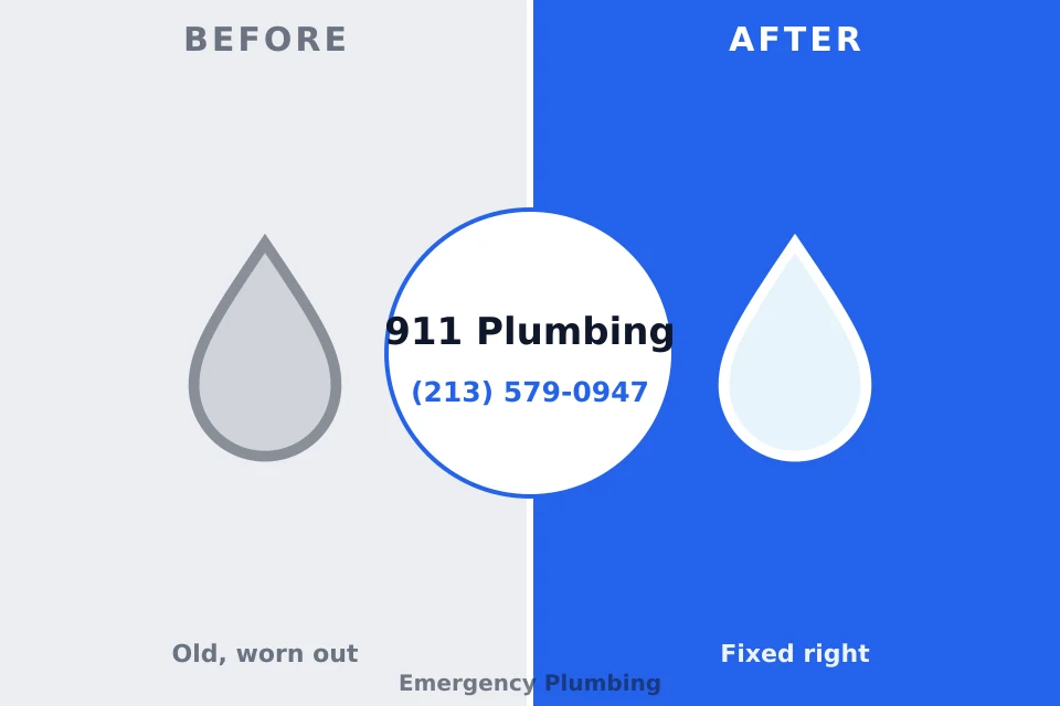 Before and after: plumbing company Springdale, SC